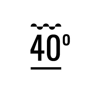 Lavado hasta 40º